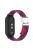 For Xiaomi Mi Band 9 NFC / Mi Band 9 / Smart Band 8 NFC / Smart Band 8 Braided Nylon Watch Band Adjustable Buckle Elastic Strap - Red / Blue