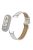 For Xiaomi Mi Band 9 NFC / Mi Band 9 / Smart Band 8 NFC / Smart Band 8 Genuine Cow Leather Watch Band Watch Strap with Connector - White