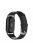 For Xiaomi Mi Band 9 NFC / Mi Band 9 / Smart Band 8 NFC / Smart Band 8 Genuine Cow Leather Watch Bands Replacement Bracelet with Connector - Black