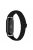 For Xiaomi Mi Band 9 NFC / Mi Band 9 / Smart Band 8 NFC / Smart Band 8 Nylon Braided Watch Strap Quick Release Elastic Watch Band - Black