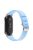 For Xiaomi Mi Band 9 NFC / Mi Band 9 / Smart Band 8 NFC / Smart Band 8 Nylon Watch Strap Adjustable Wrist Band Replacement - Baby Blue