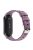 For Xiaomi Mi Band 9 NFC / Mi Band 9 / Smart Band 8 NFC / Smart Band 8 Nylon Watch Strap Adjustable Wrist Band Replacement - Dark Purple