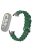 For Xiaomi Mi Band 9 NFC / Mi Band 9 / Smart Band 8 NFC / Smart Band 8 Ocean Band Adjustable Loop Sport Watch Strap with Connector - Army Green