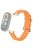 For Xiaomi Mi Band 9 NFC / Mi Band 9 / Smart Band 8 NFC / Smart Band 8 Ocean Band Adjustable Loop Sport Watch Strap with Connector - Papaya Orange