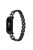 For Xiaomi Mi Band 9 NFC / Mi Band 9 / Smart Band 8 NFC / Smart Band 8 Rhinestone Decor Metal Watch Strap Replacement Smartwatch Band - Black