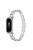 For Xiaomi Mi Band 9 NFC / Mi Band 9 / Smart Band 8 NFC / Smart Band 8 Rhinestone Decor Metal Watch Strap Replacement Smartwatch Band - Silver