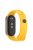 For Xiaomi Mi Band 9 NFC / Mi Band 9 / Smart Band 8 NFC / Smart Band 8 Silicone Watch Bands Strap with Metal Connector - Yellow