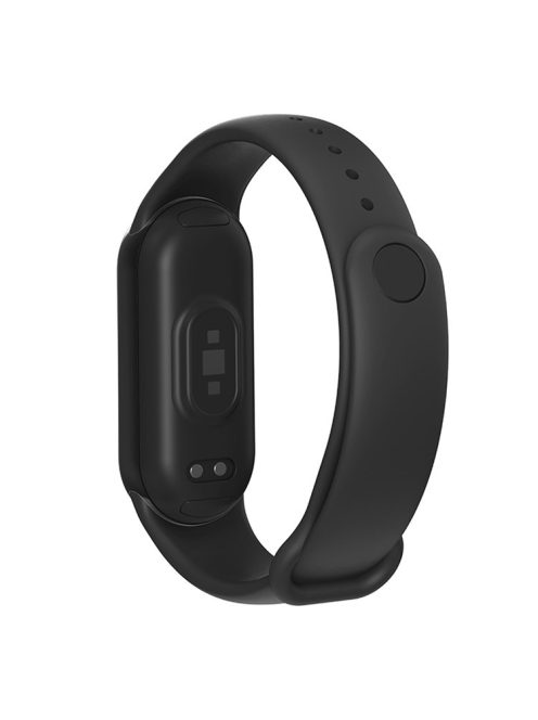 For Xiaomi Mi Band 9 NFC / Mi Band 9 / Smart Band 8 NFC / Smart Band 8 Silicone Watch Strap Wrist Band Replacement - Black