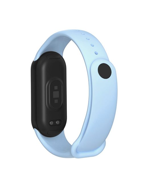 For Xiaomi Mi Band 9 NFC / Mi Band 9 / Smart Band 8 NFC / Smart Band 8 Silicone Watch Strap Wrist Band Replacement - Blue