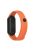 For Xiaomi Mi Band 9 NFC / Mi Band 9 / Smart Band 8 NFC / Smart Band 8 Silicone Watch Strap Wrist Band Replacement - Orange