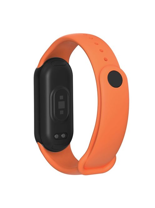 For Xiaomi Mi Band 9 NFC / Mi Band 9 / Smart Band 8 NFC / Smart Band 8 Silicone Watch Strap Wrist Band Replacement - Orange