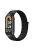 For Xiaomi Mi Band 9 NFC / Mi Band 9 / Smart Band 8 NFC / Smart Band 8 Soft Nylon Watch Band Adjustable Sport Wrist Strap - All Black