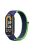 For Xiaomi Mi Band 9 NFC / Mi Band 9 / Smart Band 8 NFC / Smart Band 8 Soft Nylon Watch Band Adjustable Sport Wrist Strap - Lime