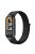 For Xiaomi Mi Band 9 NFC / Mi Band 9 / Smart Band 8 NFC / Smart Band 8 Soft Nylon Watch Band Adjustable Sport Wrist Strap - Reflective Black