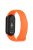 For Xiaomi Mi Band 9 NFC / Mi Band 9 / Smart Band 8 NFC / Smart Band 8 Solid Color Silicone Watch Strap Replacement Wrist Band - Orange