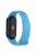 For Xiaomi Mi Band 9 NFC / Mi Band 9 / Smart Band 8 NFC / Smart Band 8 Solid Color Silicone Watch Strap Replacement Wrist Band - Sky Blue