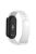 For Xiaomi Mi Band 9 NFC / Mi Band 9 / Smart Band 8 NFC / Smart Band 8 Solid Color Silicone Watch Strap Replacement Wrist Band - White