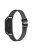 For Xiaomi Mi Band 9 NFC / Mi Band 9 / Smart Band 8 NFC / Smart Band 8 Stainless Steel Milanese Mesh Strap Adjustable Watch Band - Black