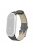 For Xiaomi Mi Band 9 NFC / Mi Band 9 / Smart Band 8 NFC / Smart Band 8 Strap Denim Texture Cowhide Leather Band - Grey