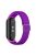 For Xiaomi Mi Band 9 NFC / Mi Band 9 / Smart Band 8 NFC / Smart Band 8 Stretchy Nylon Watch Band Adjustable Braided Sport Strap - Pitaya