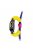 For Xiaomi Mi Band 9 NFC / Mi Band 9 / Smart Band 8 NFC / Smart Band 8 Watch Band Braided Rope Bracelet - Dark Purple+Yellow