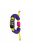 For Xiaomi Mi Band 9 NFC / Mi Band 9 / Smart Band 8 NFC / Smart Band 8 Watch Band Braided Rope Bracelet - Yellow+Dark Purple