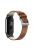 For Xiaomi Mi Band 9 NFC / Mi Band 9 / Smart Band 8 NFC / Smart Band 8 Watch Band Genuine Cow Leather Replacement Straps - Brown