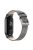 For Xiaomi Mi Band 9 NFC / Mi Band 9 / Smart Band 8 NFC / Smart Band 8 Watch Band Genuine Cow Leather Replacement Straps - Grey