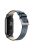 For Xiaomi Mi Band 9 NFC / Mi Band 9 / Smart Band 8 NFC / Smart Band 8 Watch Band Genuine Cow Leather Replacement Straps - Midnight Blue