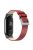 For Xiaomi Mi Band 9 NFC / Mi Band 9 / Smart Band 8 NFC / Smart Band 8 Watch Band Genuine Cow Leather Replacement Straps - Red