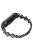 For Xiaomi Mi Band 9 NFC / Mi Band 9 / Smart Band 8 NFC / Smart Band 8 Watch Band Strap Rhinestone Decor Clover Bracelet - Black