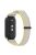 For Xiaomi Mi Band 9 NFC / Mi Band 9 / Smart Band 8 NFC / Smart Band 8 Watch Strap Breathable Nylon Sport Strap - Yellow+Grey