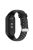 For Xiaomi Mi Band 9 NFC / Mi Band 9 / Smart Band 8 NFC / Smart Band 8 Watch Straps Silicone Band with Stainless Steel Connector - Black+Grey