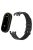 For Xiaomi Mi Band 9 NFC / Mi Band 9 / Smart Band 8 NFC / Smart Band 8 Woven Canvas Smartwatch Strap Adjustable Watch Band - Black