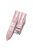 For Xiaomi Mi Watch Color/Haylou Solar LS05 Stylish 22mm Crocodile Texture Cowhide Leather Replacement Watch Strap with Stainless Steel Buckle - Pink