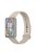 For Xiaomi Redmi Smart Band Pro Solid Color Soft Silicone Watch Band Adjustable Wrist Strap - Beige