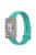 For Xiaomi Redmi Smart Band Pro Solid Color Soft Silicone Watch Band Adjustable Wrist Strap - Green