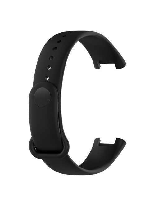 For Xiaomi Redmi Smart Band Pro Solid Color Wrist Band Replacement Silicone Watch Strap - Black