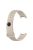 For Xiaomi Redmi Smart Band Pro Solid Color Wrist Band Replacement Silicone Watch Strap - Ivory White