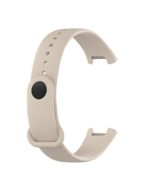 For Xiaomi Redmi Smart Band Pro Solid Color Wrist Band Replacement Silicone Watch Strap - Ivory White