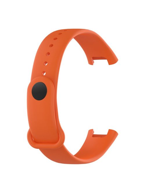 For Xiaomi Redmi Smart Band Pro Solid Color Wrist Band Replacement Silicone Watch Strap - Orange