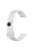 For Xiaomi Redmi Smart Band Pro Solid Color Wrist Band Replacement Silicone Watch Strap - White