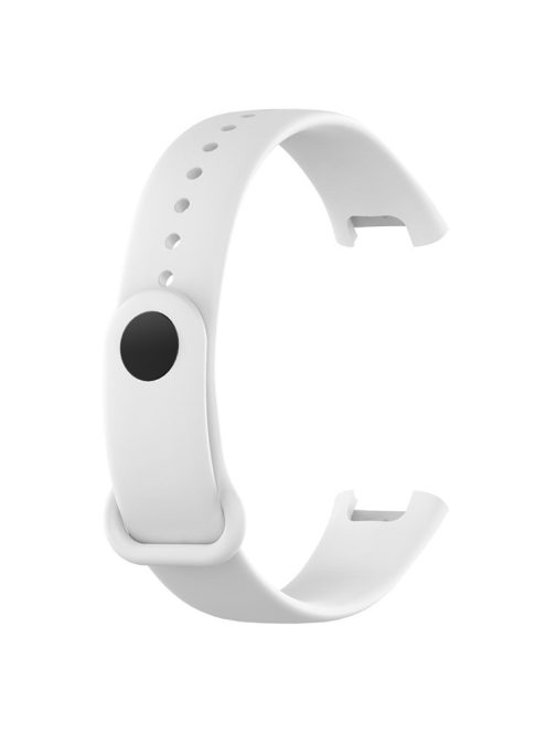 For Xiaomi Redmi Smart Band Pro Solid Color Wrist Band Replacement Silicone Watch Strap - White