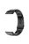 For Xiaomi Redmi Watch 2 / Watch 2 Lite Watch Band 3-beads Solid Metal Strap Replacement - Black