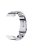 For Xiaomi Redmi Watch 2 / Watch 2 Lite Watch Band 3-beads Solid Metal Strap Replacement - Silver