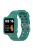 For Xiaomi Redmi Watch 2 Lite/Mi Watch Lite2/Lite1 Universal Silicone Watchband Wrist Strap Sports Watch Quick Release Watch Band Case with Buckle - Green