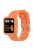 For Xiaomi Redmi Watch 2 Lite/Mi Watch Lite2/Lite1 Universal Silicone Watchband Wrist Strap Sports Watch Quick Release Watch Band Case with Buckle - Orange