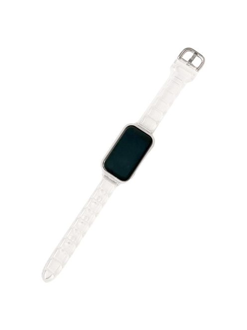 For Xiaomi Redmi Watch 2 Replacement Ice Cube Texture TPU Watch Strap - Transparent