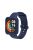 For Xiaomi Redmi Watch 2/Redmi Watch 2 Lite Solid Color Silicone Watch Band Strap + Drop-proof Watch Case - Dark Blue/Blue/Navy Blue