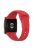 For Xiaomi Redmi Watch 3 / Mi Watch Lite 3 Silicone Watch Strap Replacement Watch Band - Red